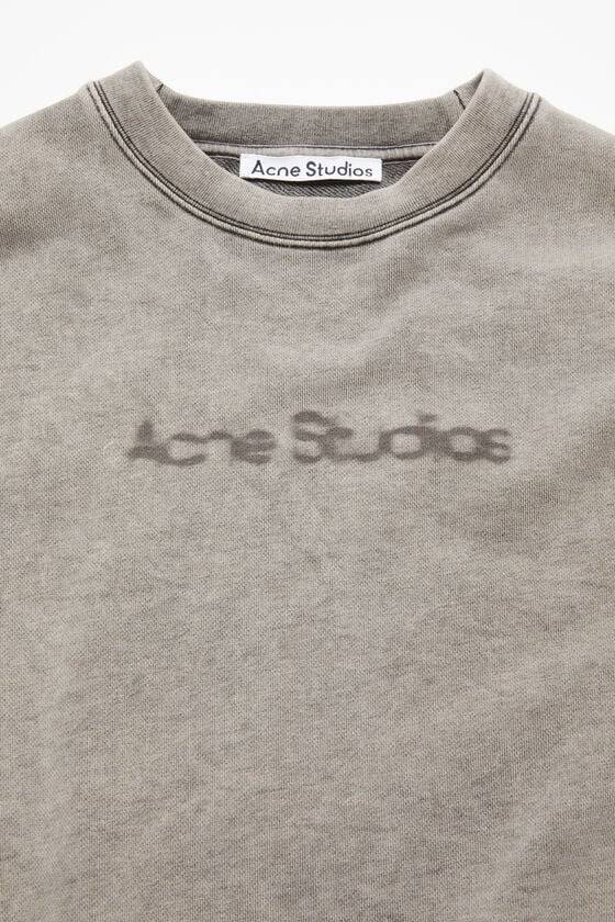 Acne Studios Blurred logo sweater Begrenzte Freigabe