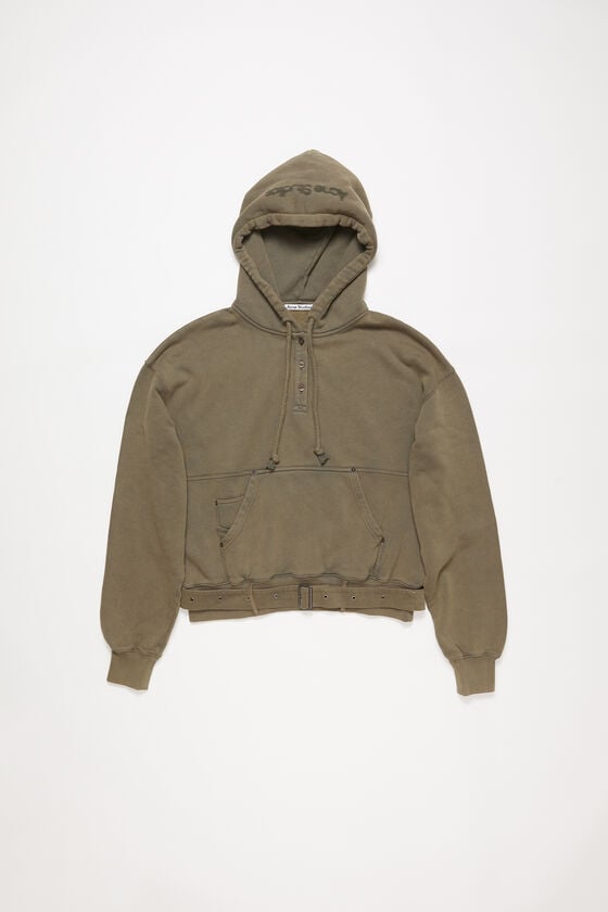 Acne Studios Kapuzenpullover mit verschwommenem Logo Letzte 2 Tage