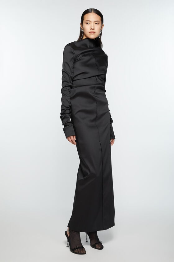 Acne Studios Draped dress Laufsteg-Show Zeitbegrenzte Promotion