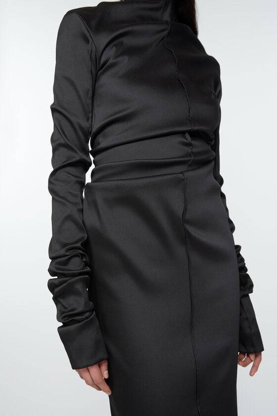 Acne Studios Draped dress Laufsteg-Show Zeitbegrenzte Promotion