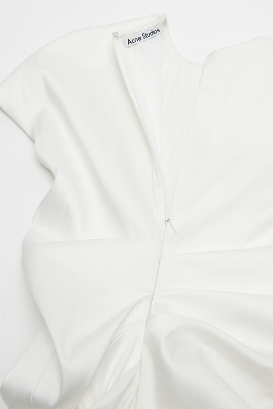 Acne Studios Draped t-shirt dress Laufsteg-Show Sonderangebot der Fabrik