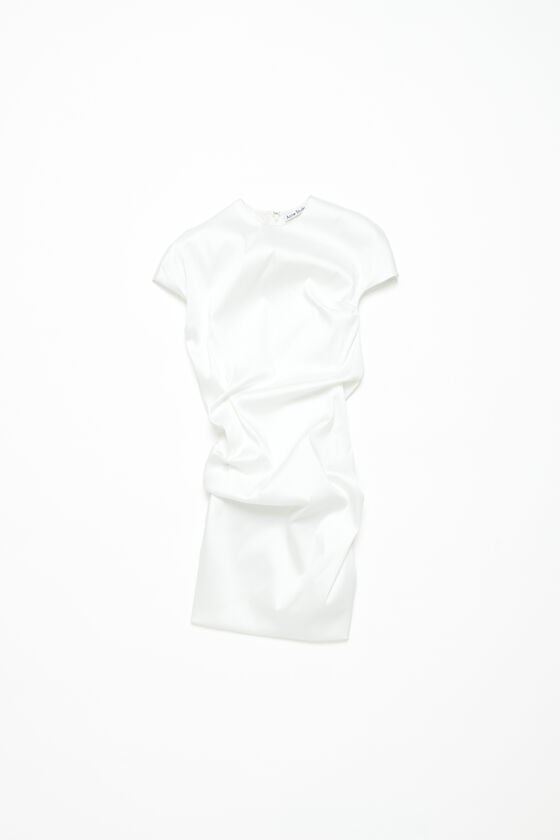 Acne Studios Draped t-shirt dress Laufsteg-Show Sonderangebot der Fabrik