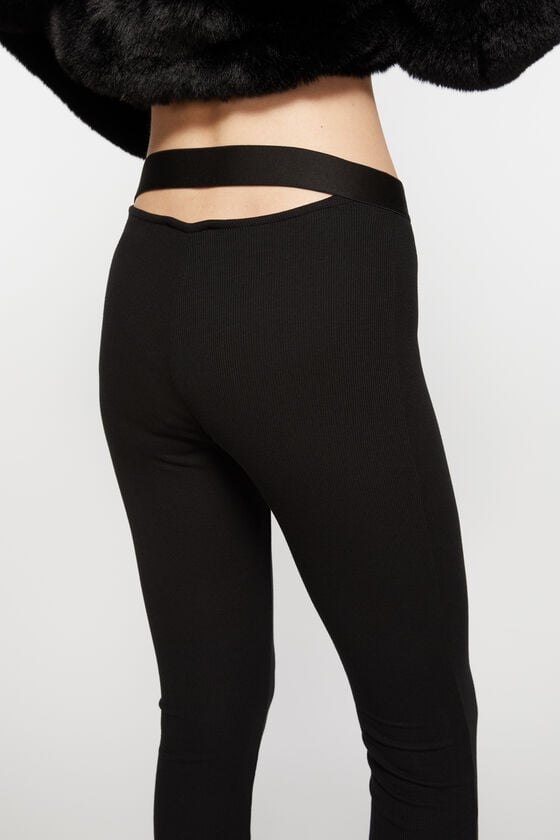 Acne Studios Rib leggings Laufsteg-Show Vierteljährliche Förderung