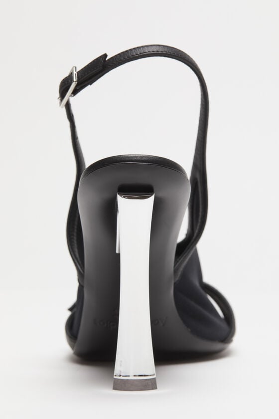 Acne Studios Mesh slingback heels Laufsteg-Show Kostenloser Versand international