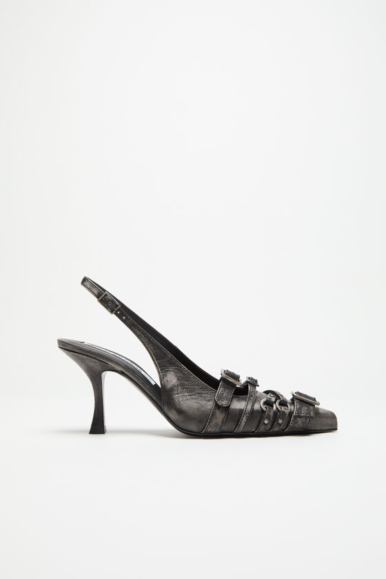 Acne Studios Slingbacks aus Leder mit Absatz 2025