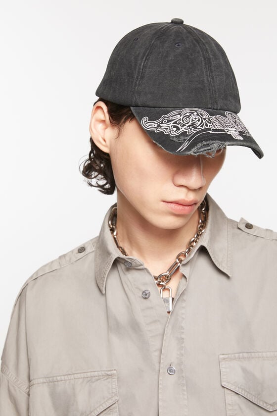 Acne Studios Logo-Kappe Schlussverkauf