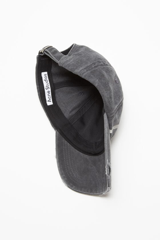 Acne Studios Kappe mit Logoaufdruck Fabrikverkauf