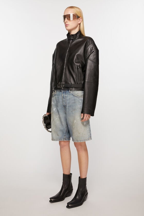 Acne Studios Ankle Boots aus Leder Blitzverkäufe