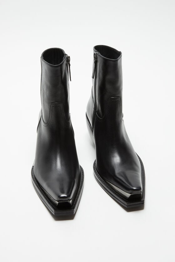 Acne Studios Ankle Boots aus Leder Blitzverkäufe