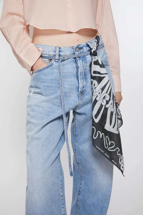 Acne Studios Bedruckter quadratischer Schal Versandkostenfrei