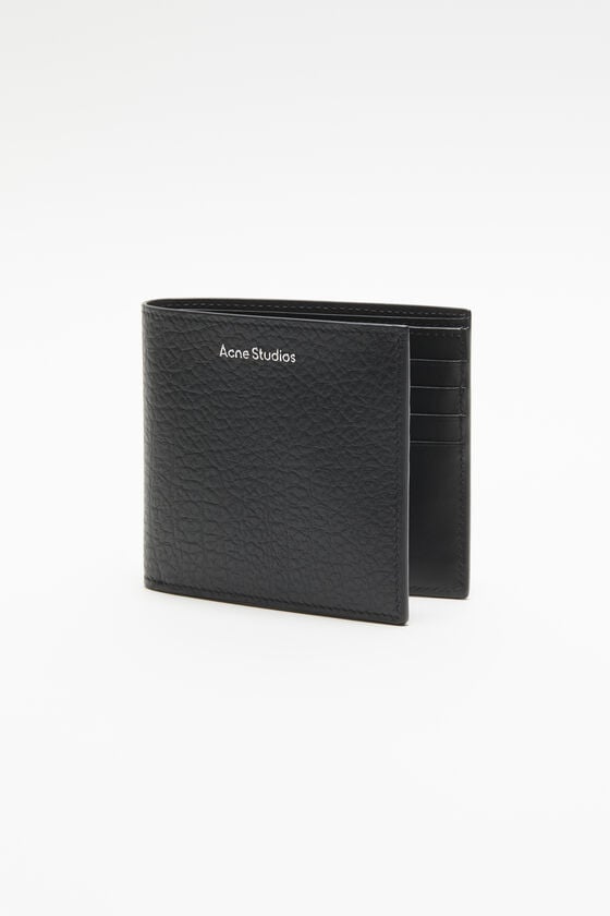Acne Studios Gefaltete Lederbrieftasche Flash Sale