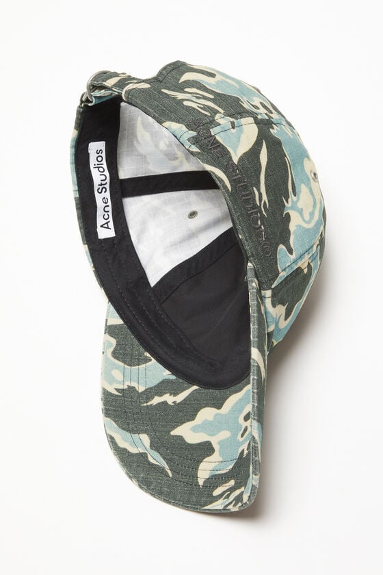 Acne Studios Bedruckte Kappe Online Shopping