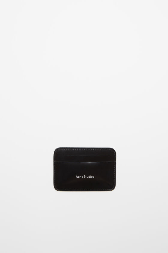 Acne Studios Ledernes Karten-Etui Preisnachlass