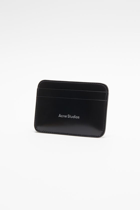 Acne Studios Ledernes Karten-Etui Preisnachlass