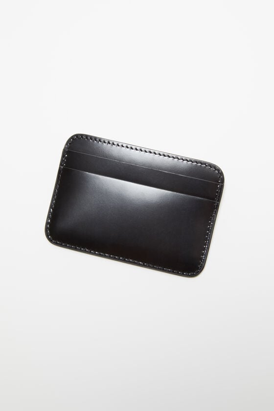 Acne Studios Ledernes Karten-Etui Preisnachlass