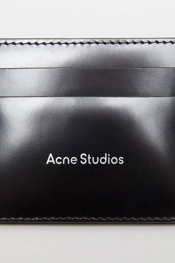 Acne Studios Ledernes Karten-Etui Preisnachlass