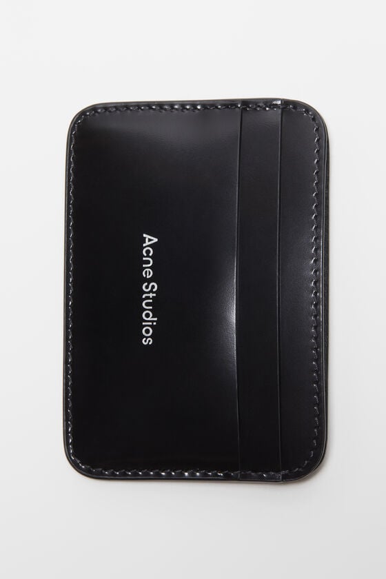 Acne Studios Ledernes Karten-Etui Preisnachlass