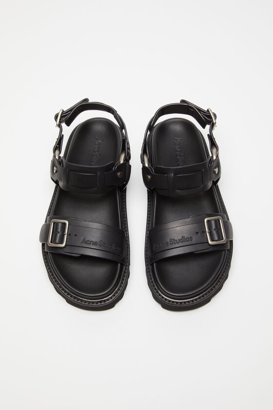 Acne Studios Sandalen mit Lederschnalle Black Friday