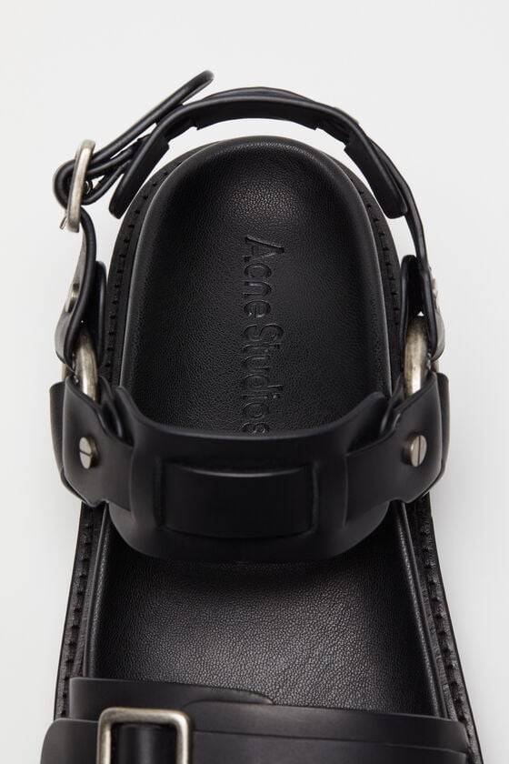 Acne Studios Sandalen mit Lederschnalle Black Friday