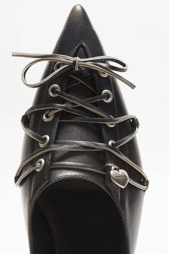 Acne Studios Mules zum Schnüren Weihnachtsangebot