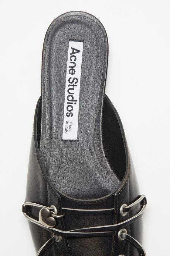 Acne Studios Mules zum Schnüren Weihnachtsangebot