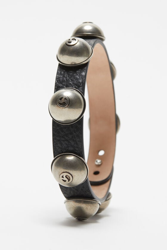 Acne Studios Ohrstecker-Halskette aus Leder Osterangebot