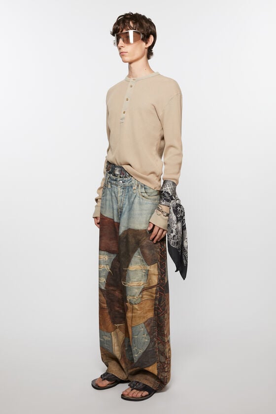 Acne Studios Quadratischer Seidenschal Top Angebot