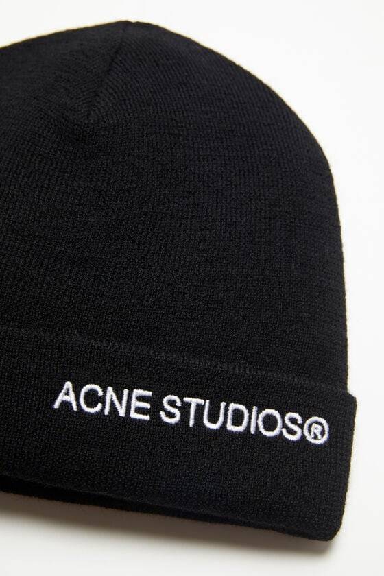 Acne Studios Beanie mit Logo Bestseller
