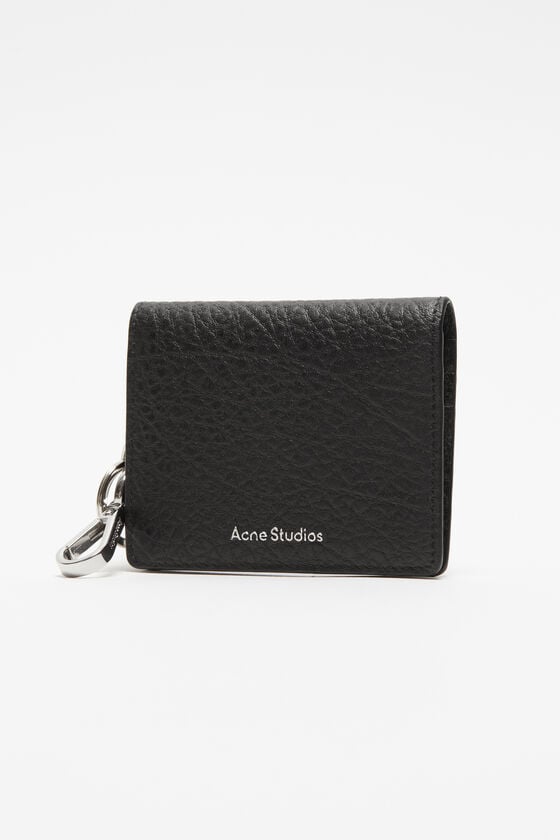 Acne Studios Gefaltete Lederbrieftasche Tägliche Deals