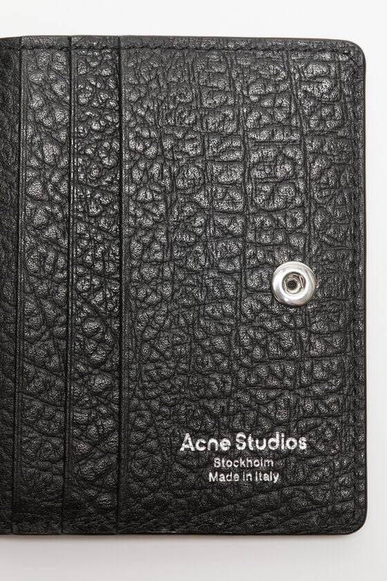 Acne Studios Gefaltete Lederbrieftasche Tägliche Deals