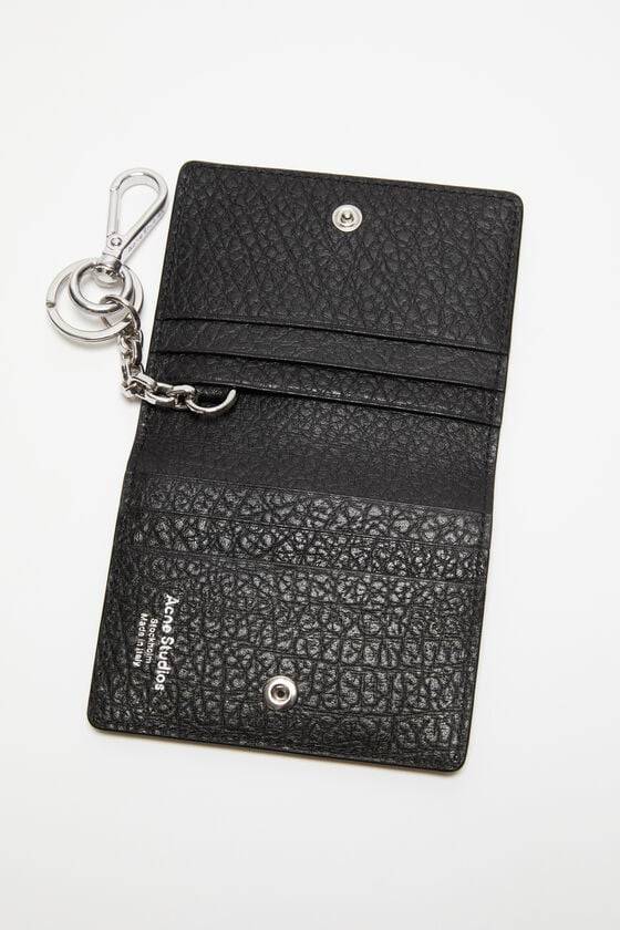Acne Studios Gefaltete Lederbrieftasche Tägliche Deals