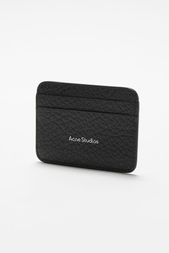 Acne Studios Ledernes Karten-Etui VIP-Rabatte
