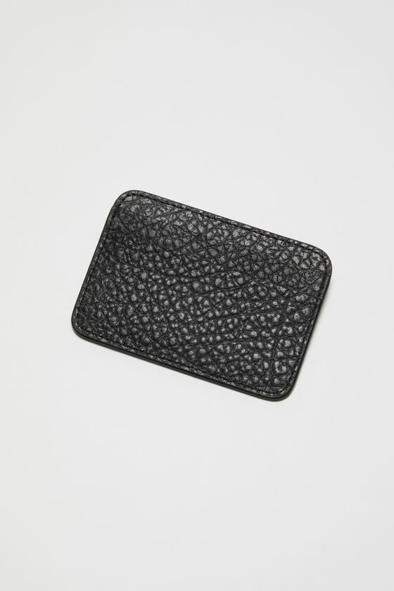 Acne Studios Ledernes Karten-Etui VIP-Rabatte