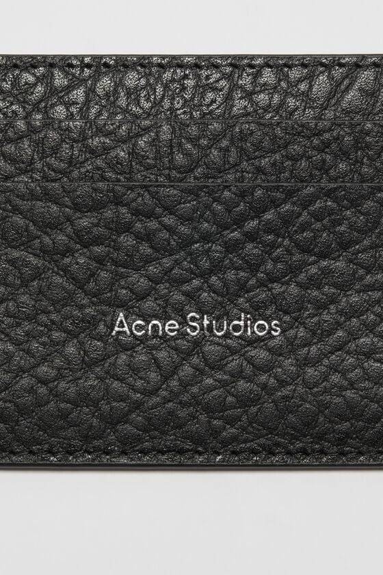 Acne Studios Ledernes Karten-Etui VIP-Rabatte