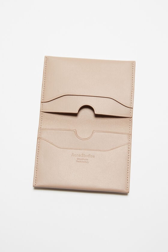 Acne Studios Gefaltete Lederbrieftasche Super Sparpreis