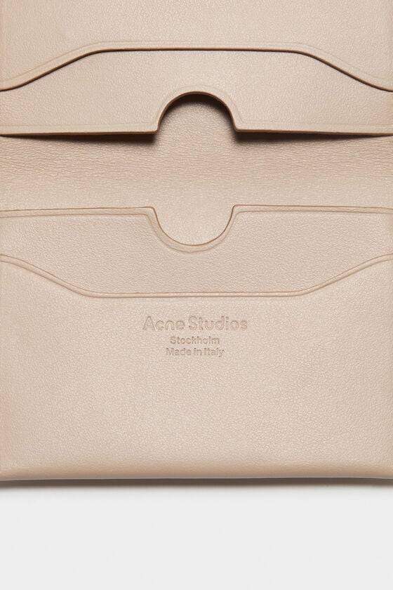 Acne Studios Gefaltete Lederbrieftasche Super Sparpreis
