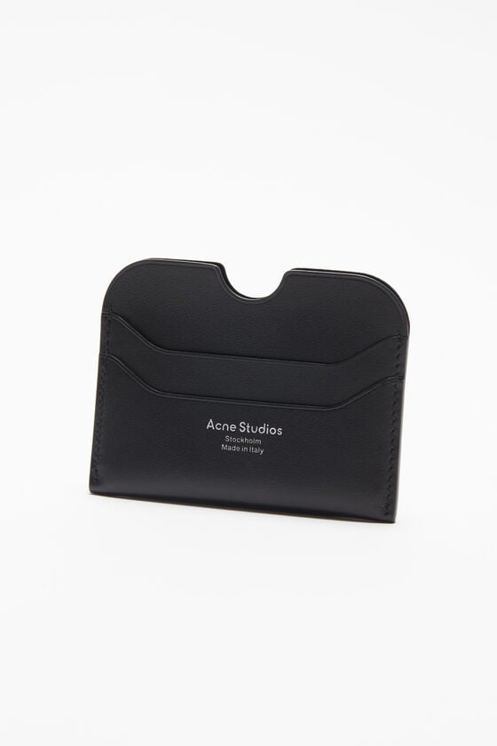 Acne Studios Ledernes Karten-Etui Rabatte dieses Monats
