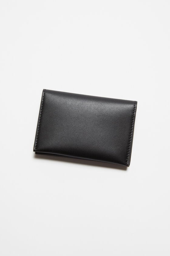 Acne Studios Gefaltete Lederbrieftasche Schlussverkauf