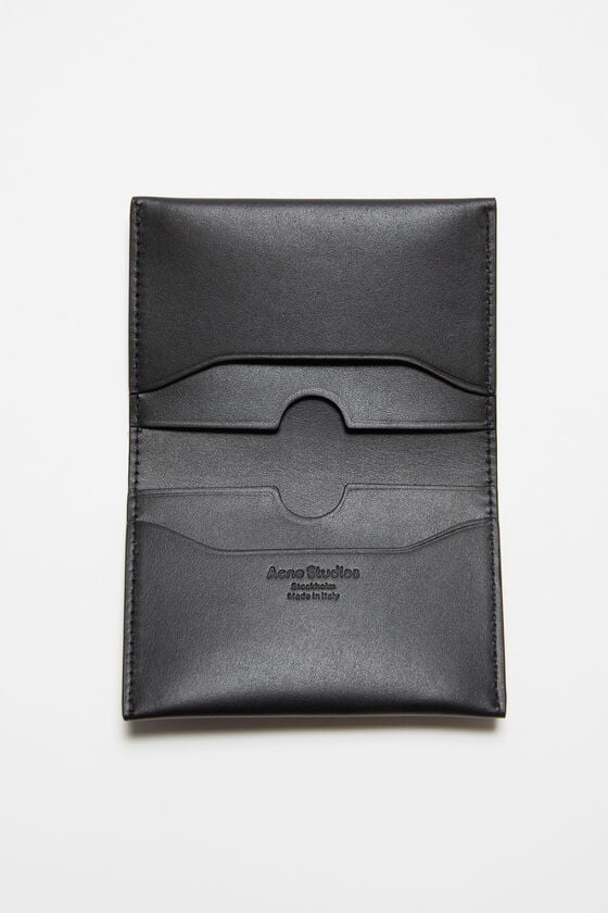 Acne Studios Gefaltete Lederbrieftasche Schlussverkauf