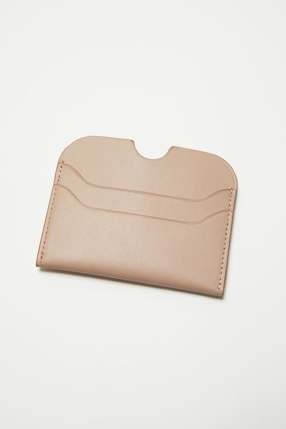Acne Studios Ledernes Karten-Etui Fabrikverkauf