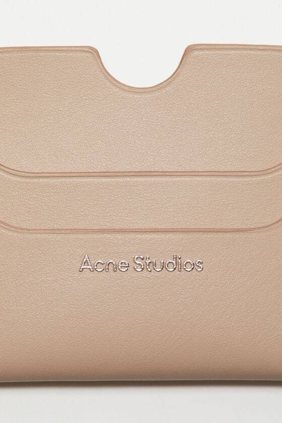 Acne Studios Ledernes Karten-Etui Fabrikverkauf