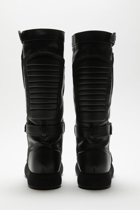Acne Studios Patchwork-Lederstiefel Blitzverkäufe