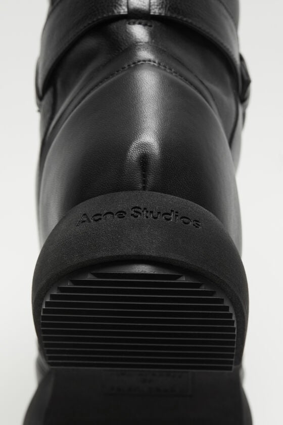 Acne Studios Patchwork-Lederstiefel Blitzverkäufe