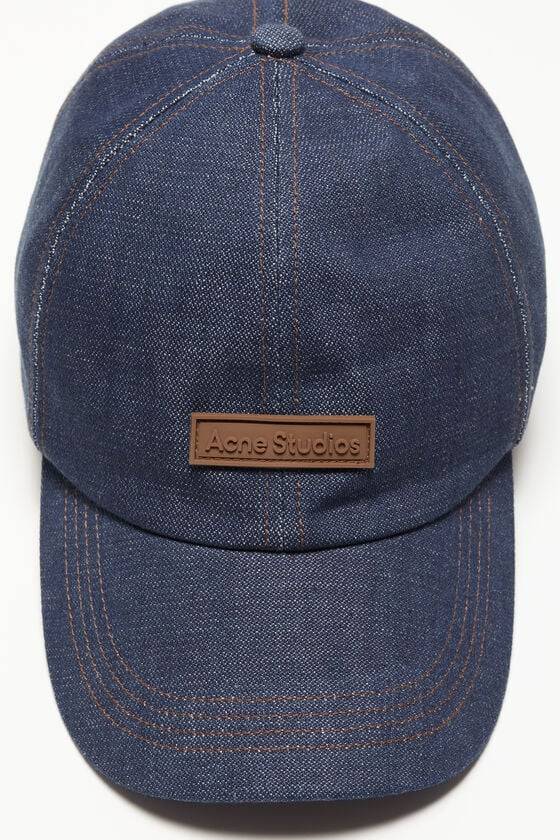 Acne Studios Denim-Baseballkappe Fabrikpreis