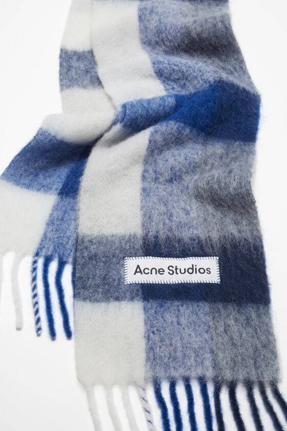 Acne Studios Karierter Schal aus Mohair Zeitlich begrenztes Angebot