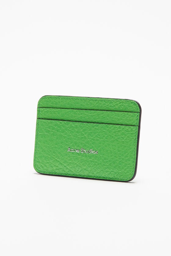 Acne Studios Ledernes Karten-Etui Sonderangebote