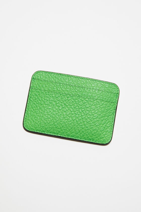 Acne Studios Ledernes Karten-Etui Sonderangebote