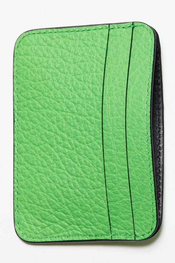 Acne Studios Ledernes Karten-Etui Sonderangebote