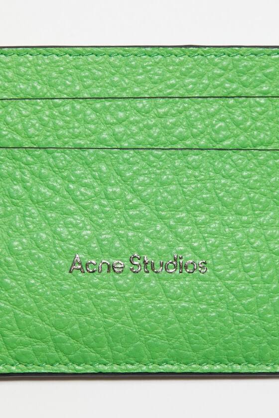 Acne Studios Ledernes Karten-Etui Sonderangebote