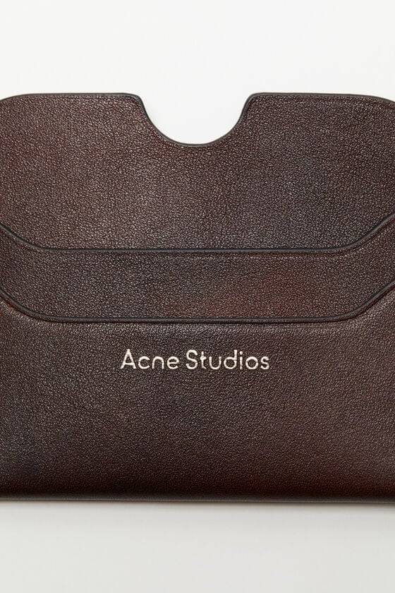 Acne Studios Ledernes Karten-Etui JETZT KAUFEN